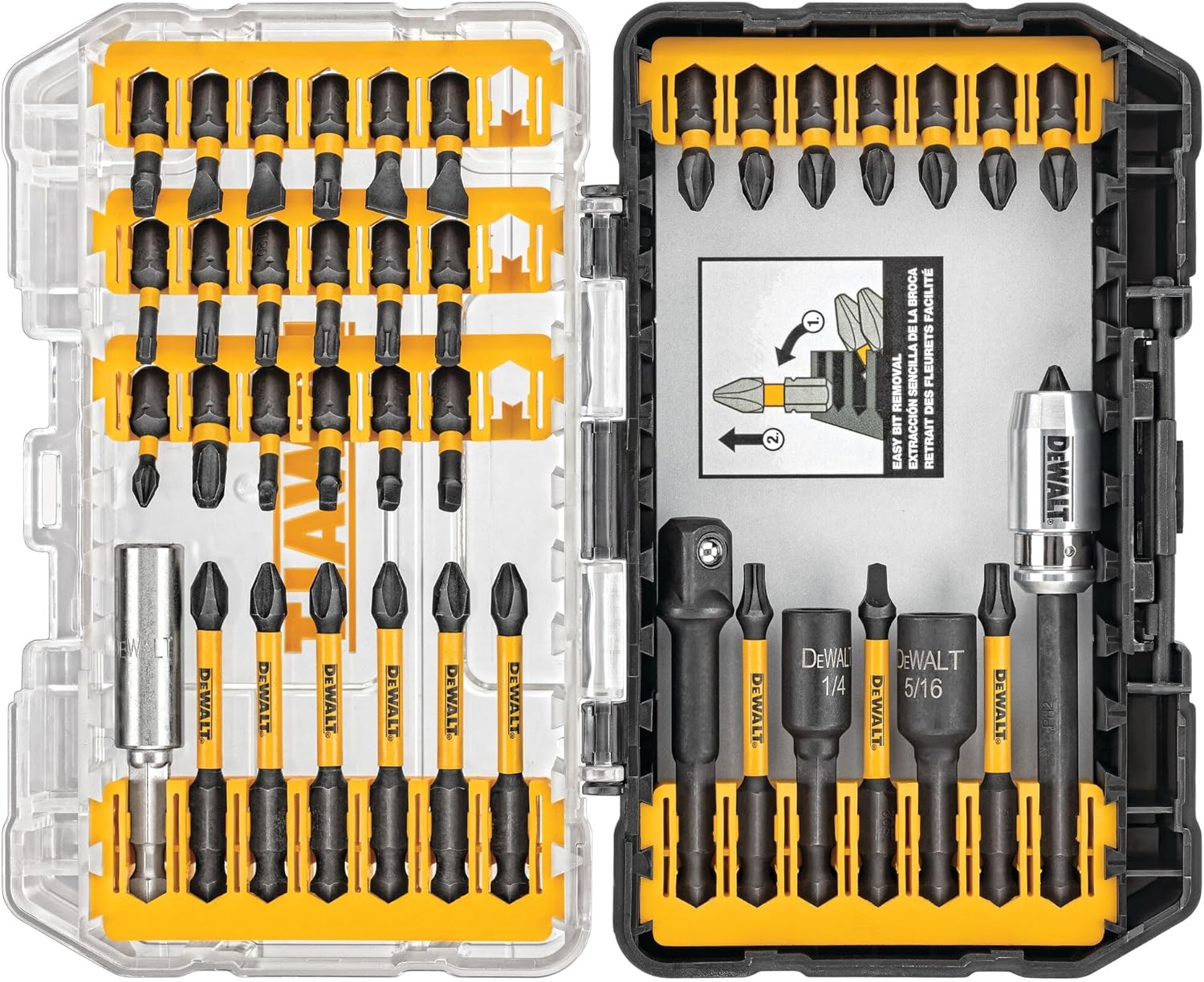 DEWALT Screwdriver Bit Set, Impact Ready, FlexTorq, 40-Piece (DWA2T40IR) – Bild 2